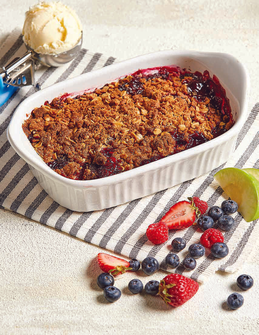 Berry Apple Crisp