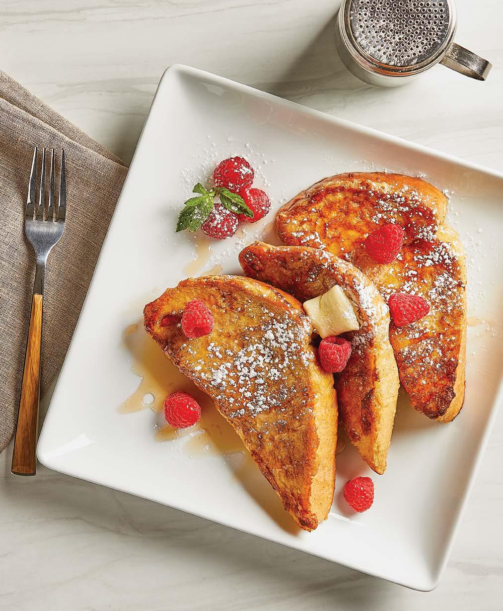 French Toast with Raspberries