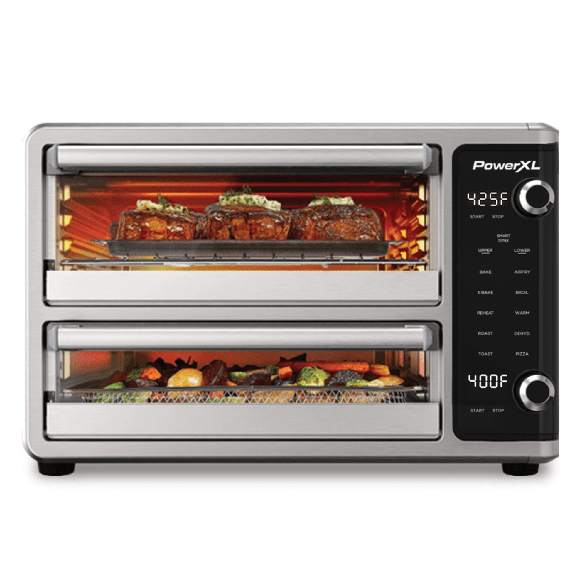 SMARTSYNX™ DUAL DOOR OVEN – PowerXL