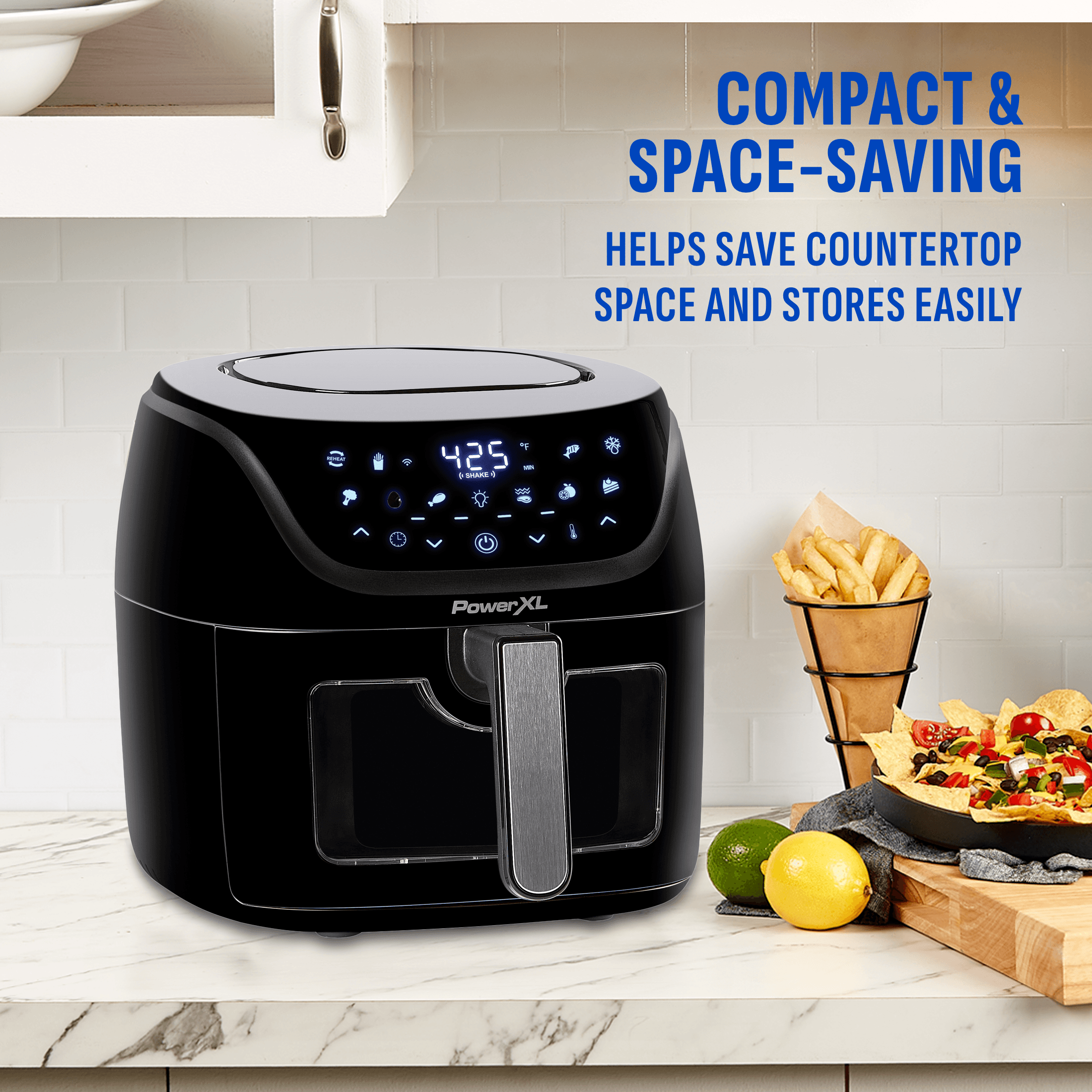 compact- space saving design