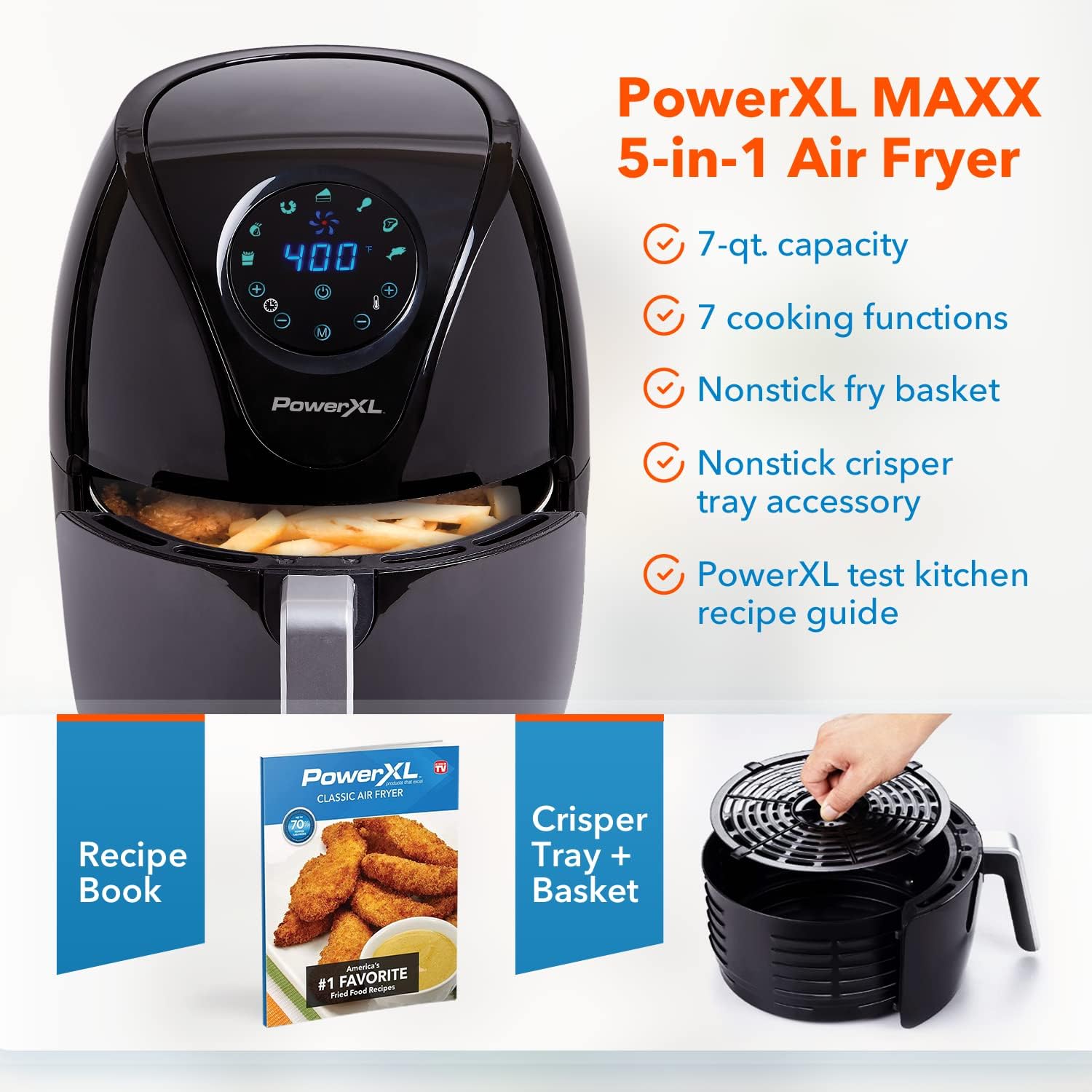 VORTEX PRO AIR FRYER - 7QT