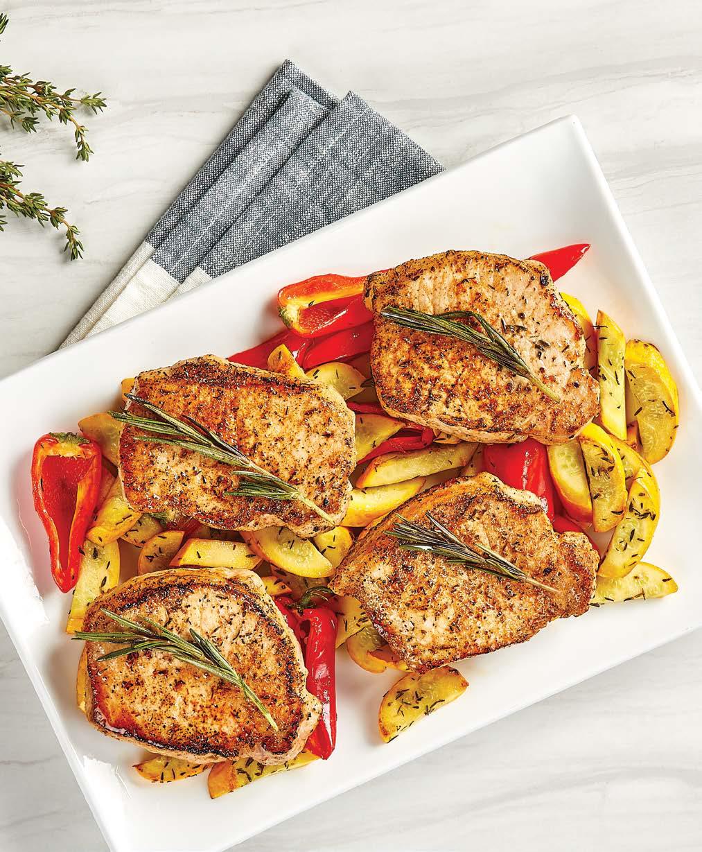 Roasted Boneless Pork Chops