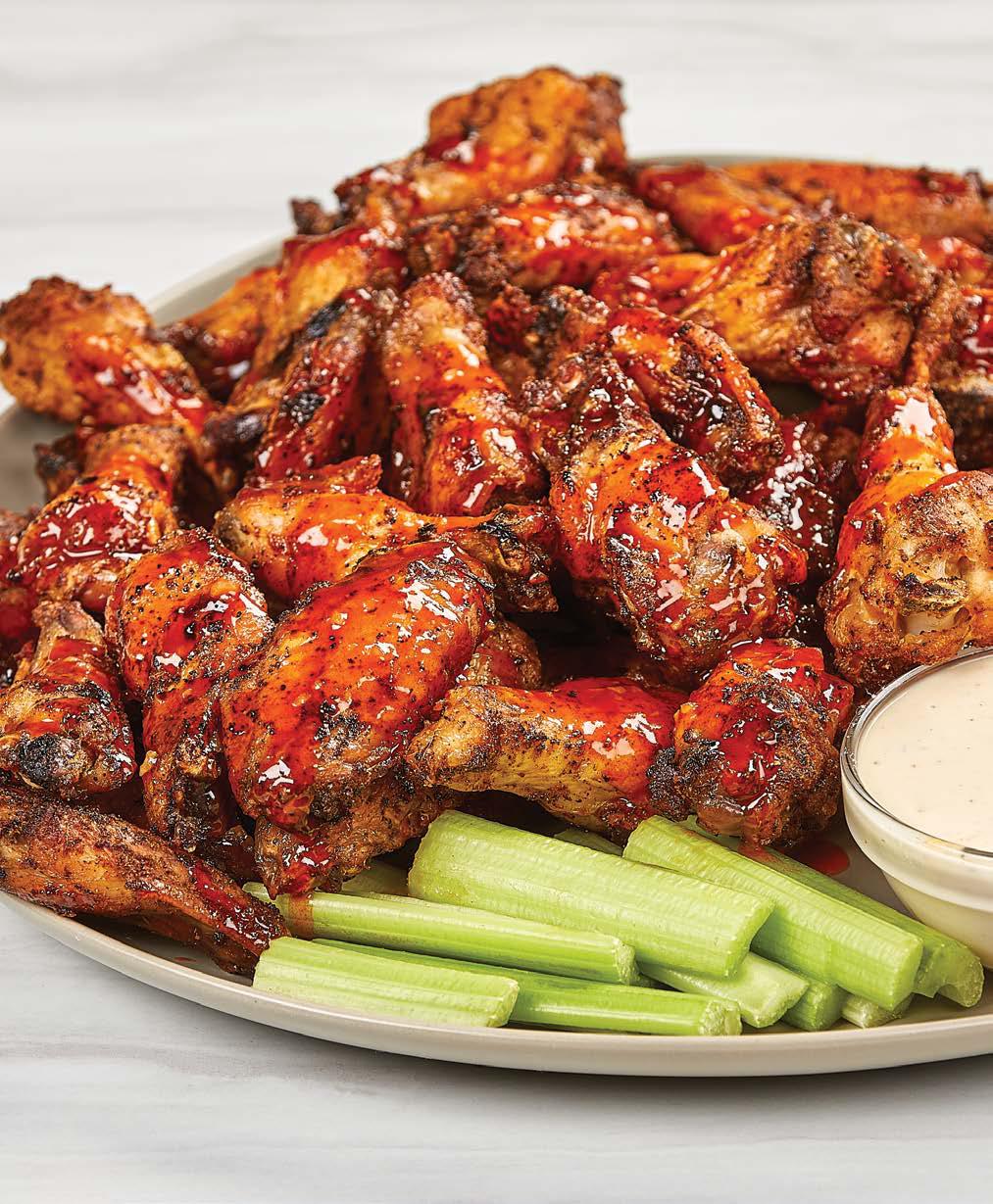 Honey Stung Chicken Wings