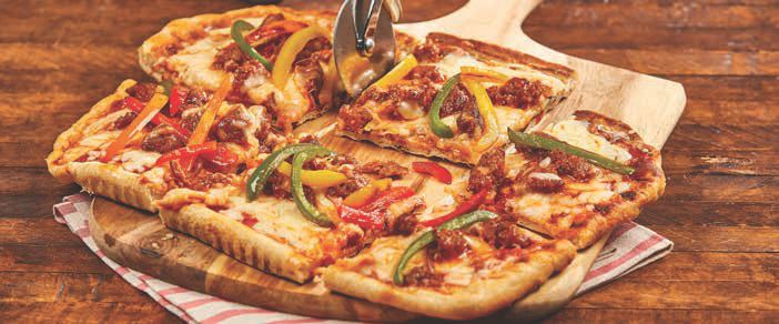 Grilled Chorizo Pizza