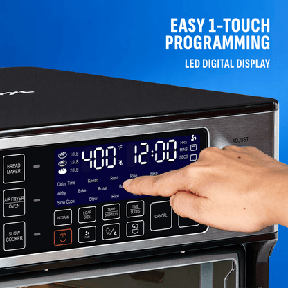 Led digial display for easy programming