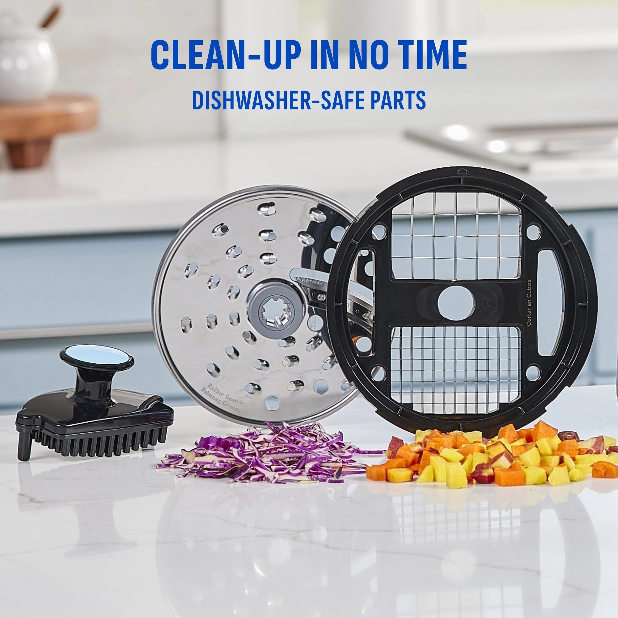 Dishwasher-safe parts