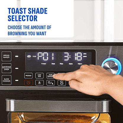 Selecting the toast shade