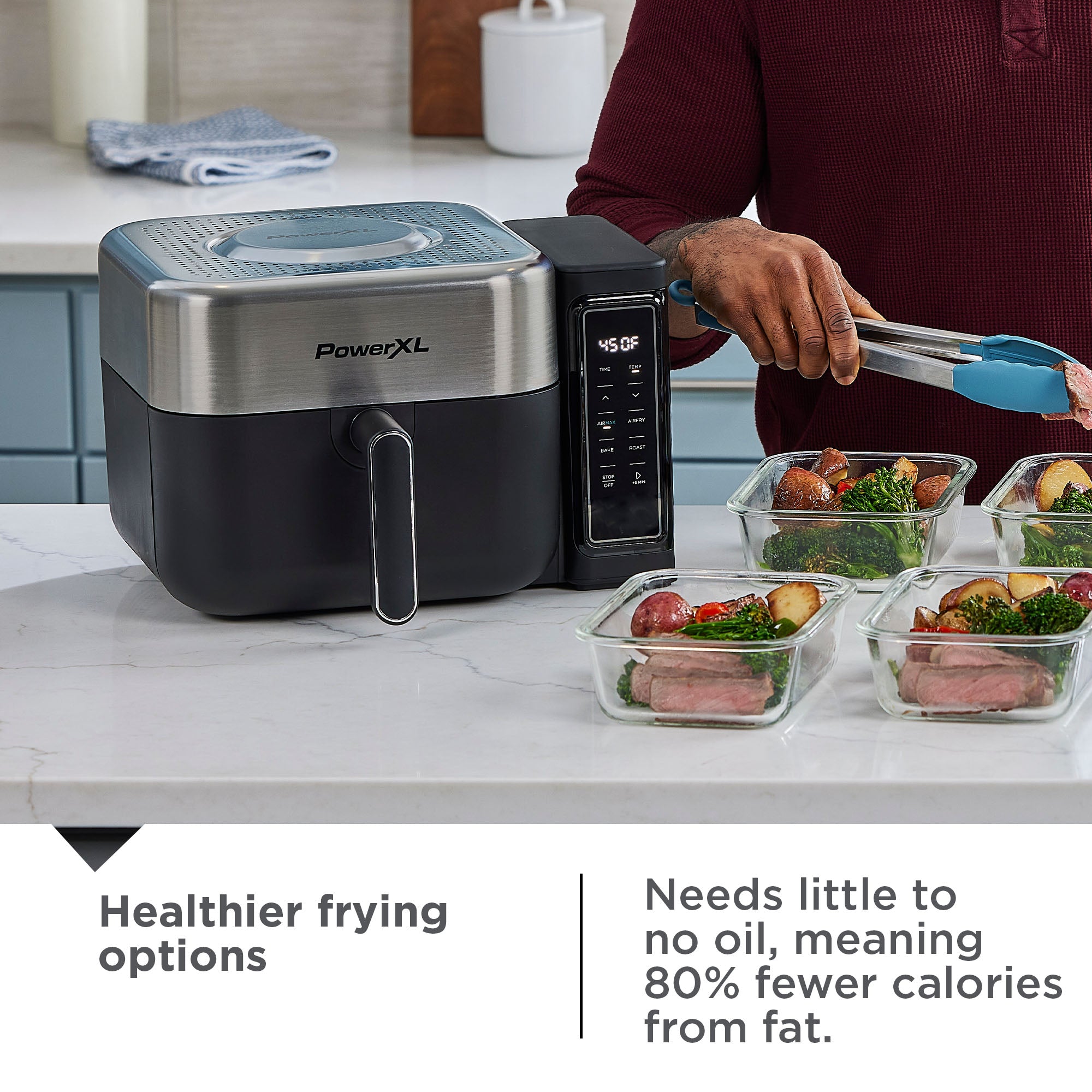 PowerXL 6.3 Quart AirMax Air Fryer Oven