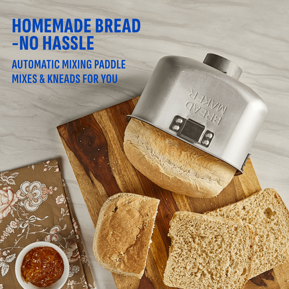 Homemade bread baked in the Versachef