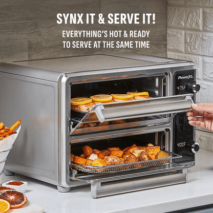 two foods cooked separately without flavor cross-over